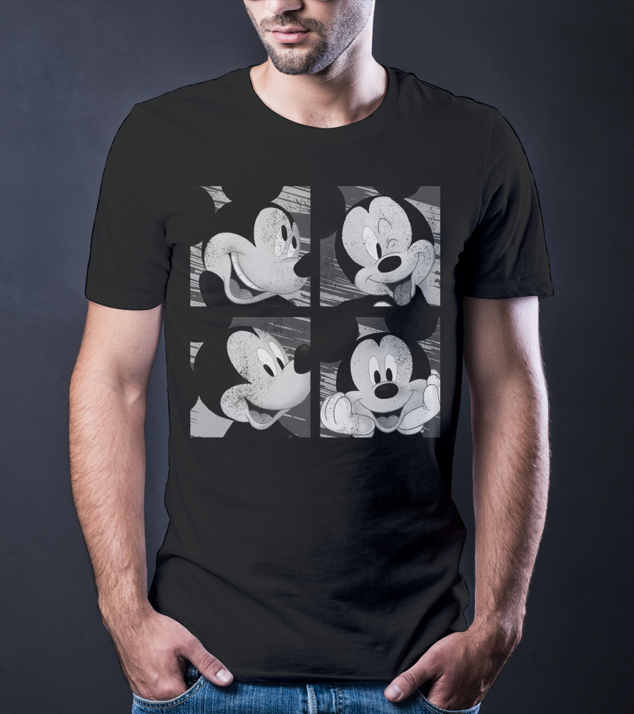 Disney Mickey Mouse Yearbook Vintage Expressions T-Shirt