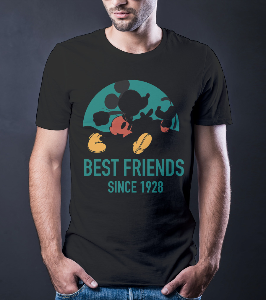 Disney Mickey And Pluto Best Friends Since 1928 T-Shirt