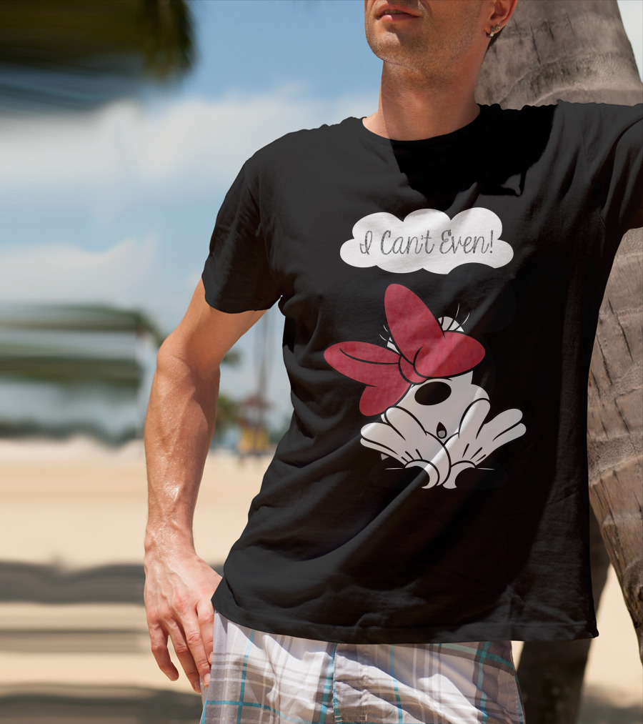 Minnie Mouse I Can't Even Disney Iconic Expression T-Shirt