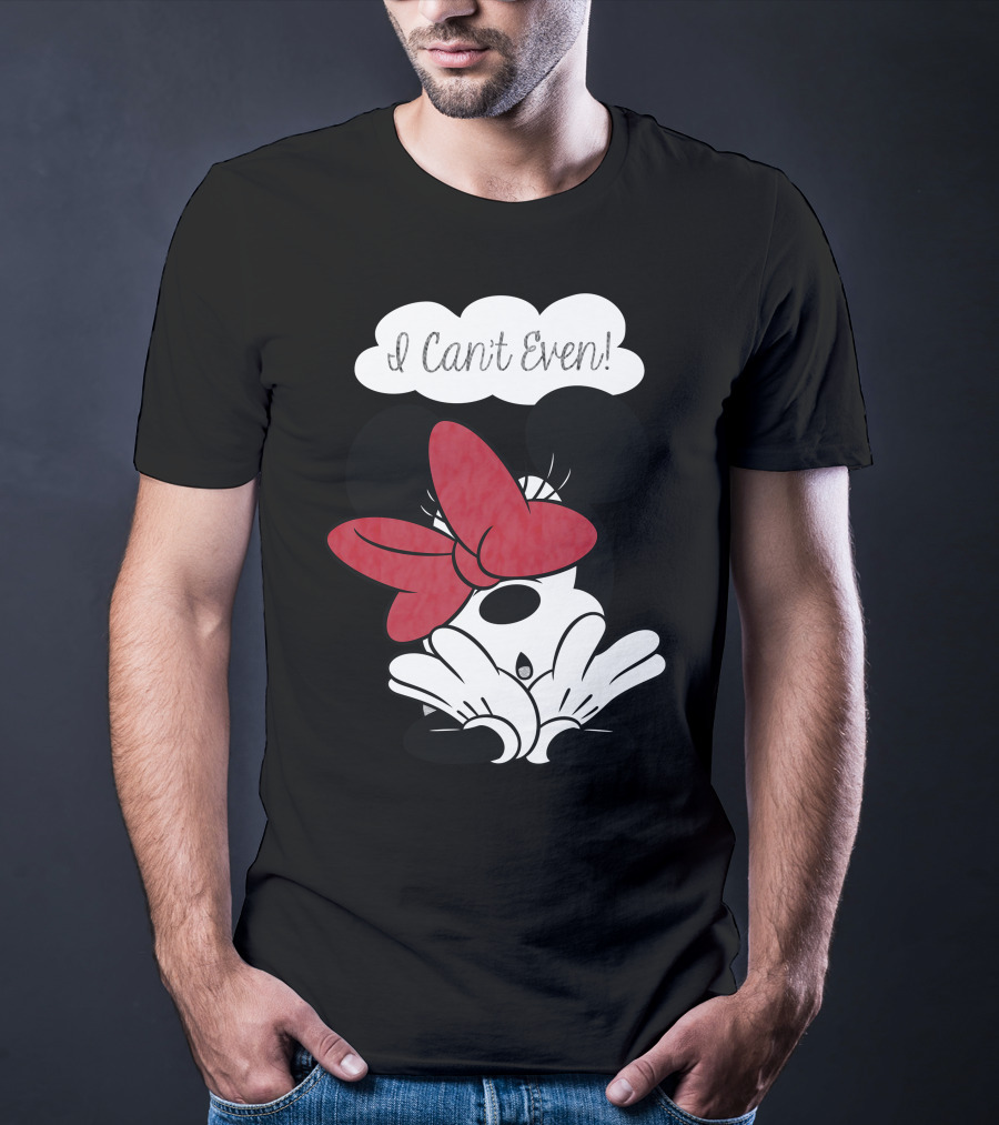 Minnie Mouse I Can't Even Disney Iconic Expression T-Shirt