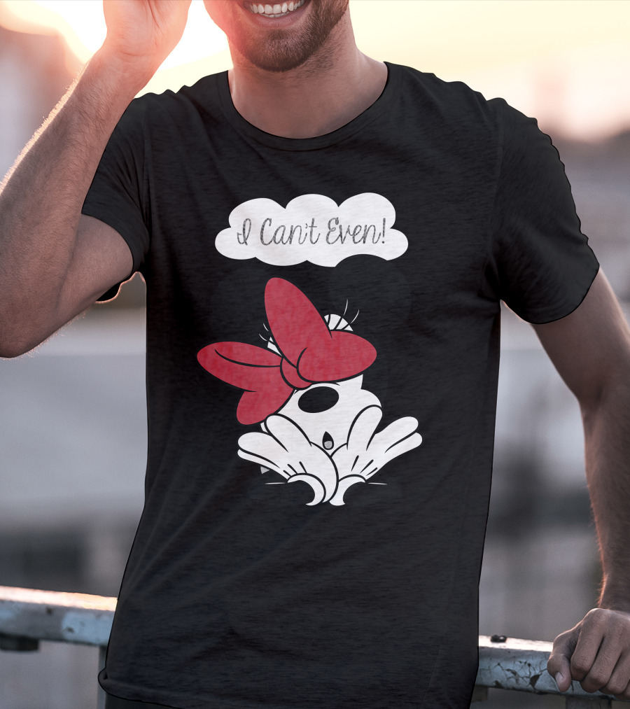 Minnie Mouse I Can't Even Disney Iconic Expression T-Shirt