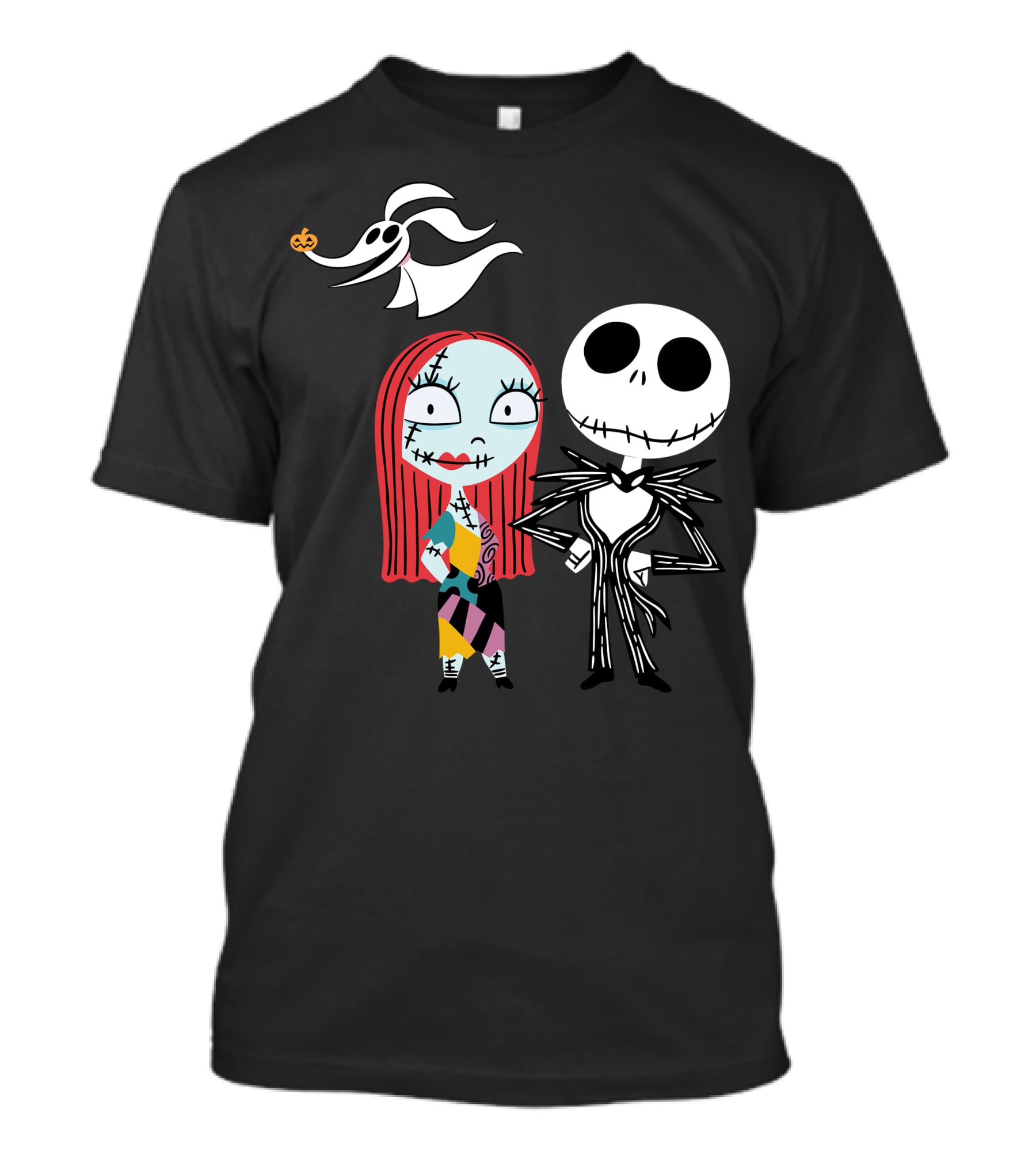 Disney Nightmare Before Xmas Jack Sally Zero T-Shirt