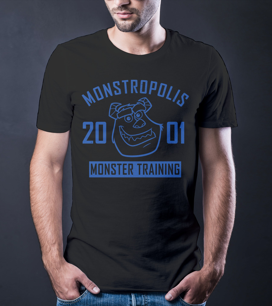 Monstropolis Monster Training 2001 Disney Pixar Monsters T-Shirt