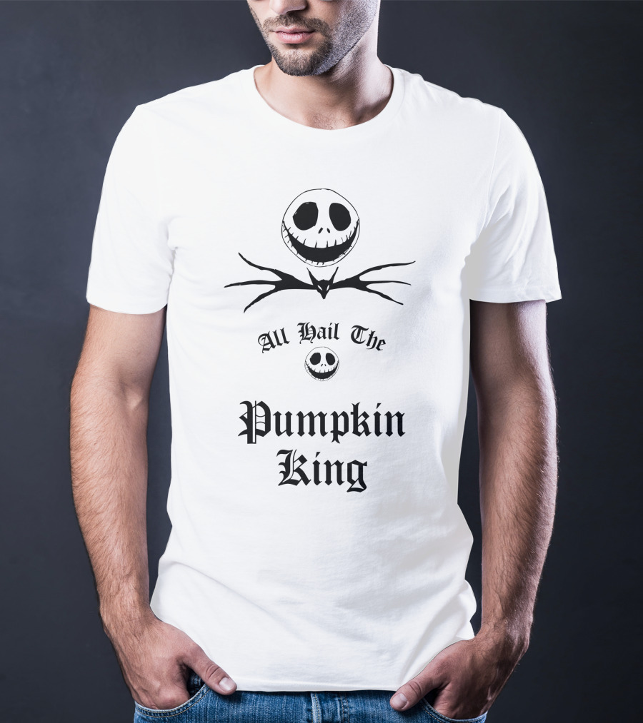 Disney The Nightmare Before Christmas All Hail The Pumpkin King T-Shirt