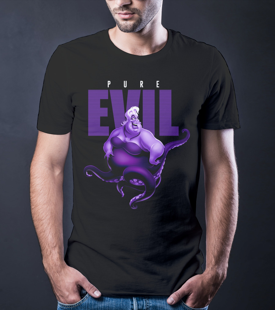 Disney Ursula Pure Evil Villainous Iconic T-Shirt