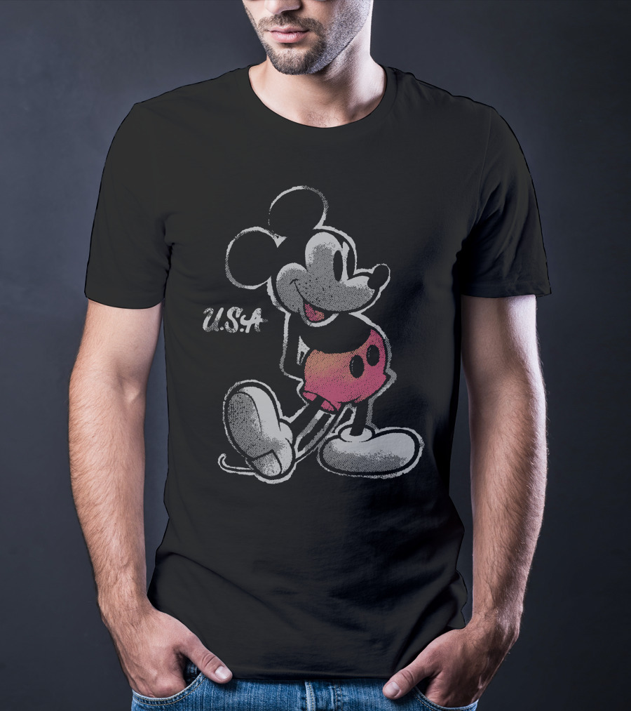 Mickey Mouse USA America Disney T-Shirt