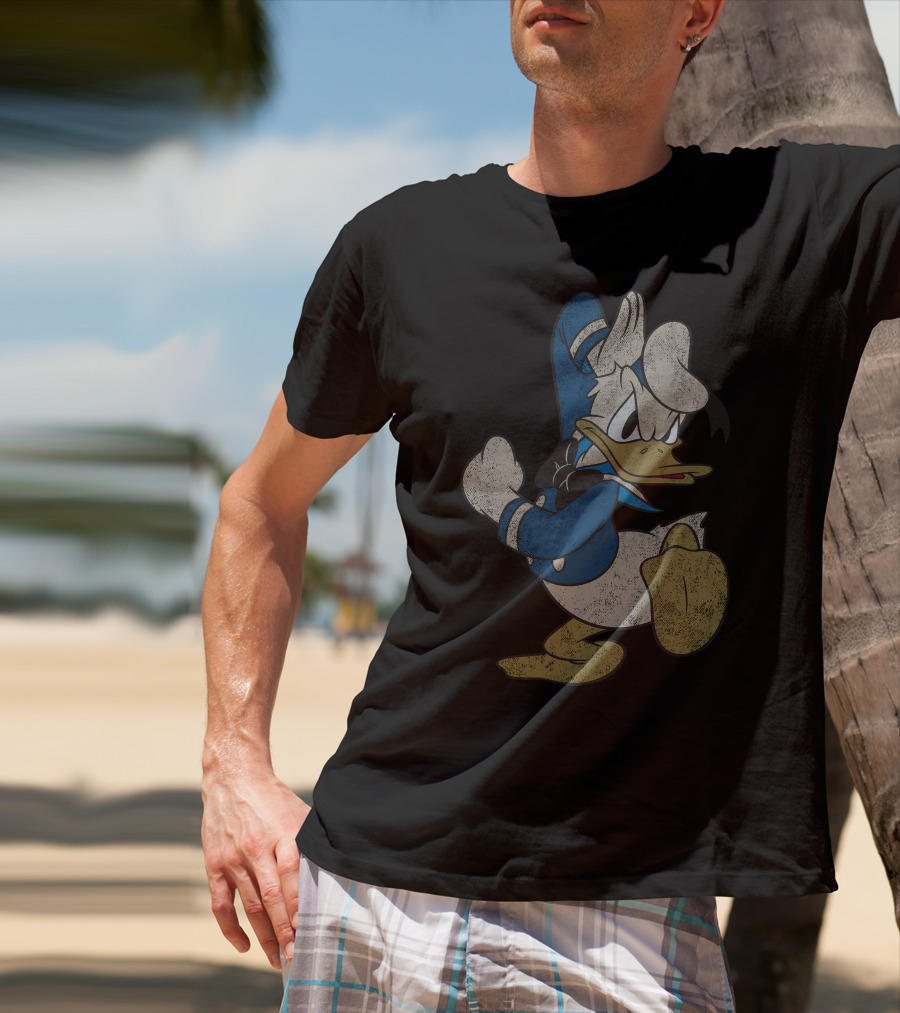 Disney Vintage Donald Duck Classic Distressed Pose T-Shirt