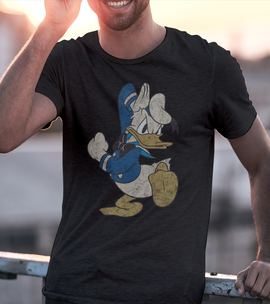 Disney Vintage Donald Duck Classic Distressed Pose T-Shirt