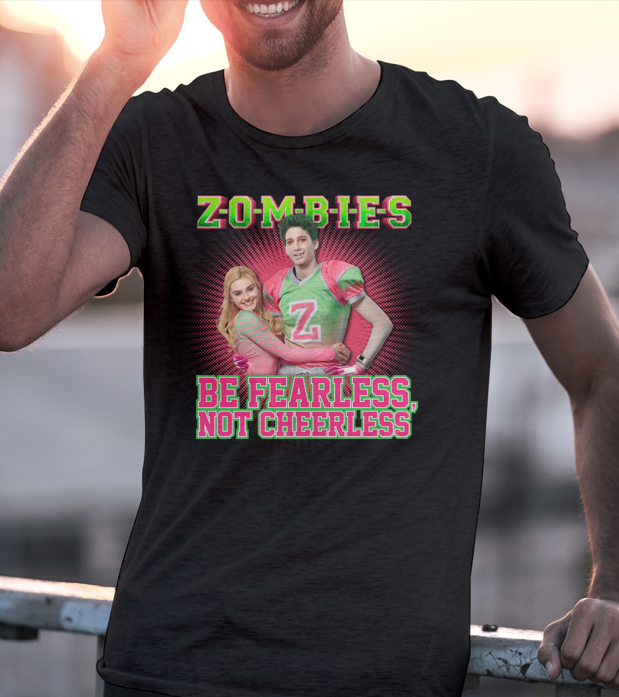 Disney Zombies Be Fearless Not Cheerless T-Shirt