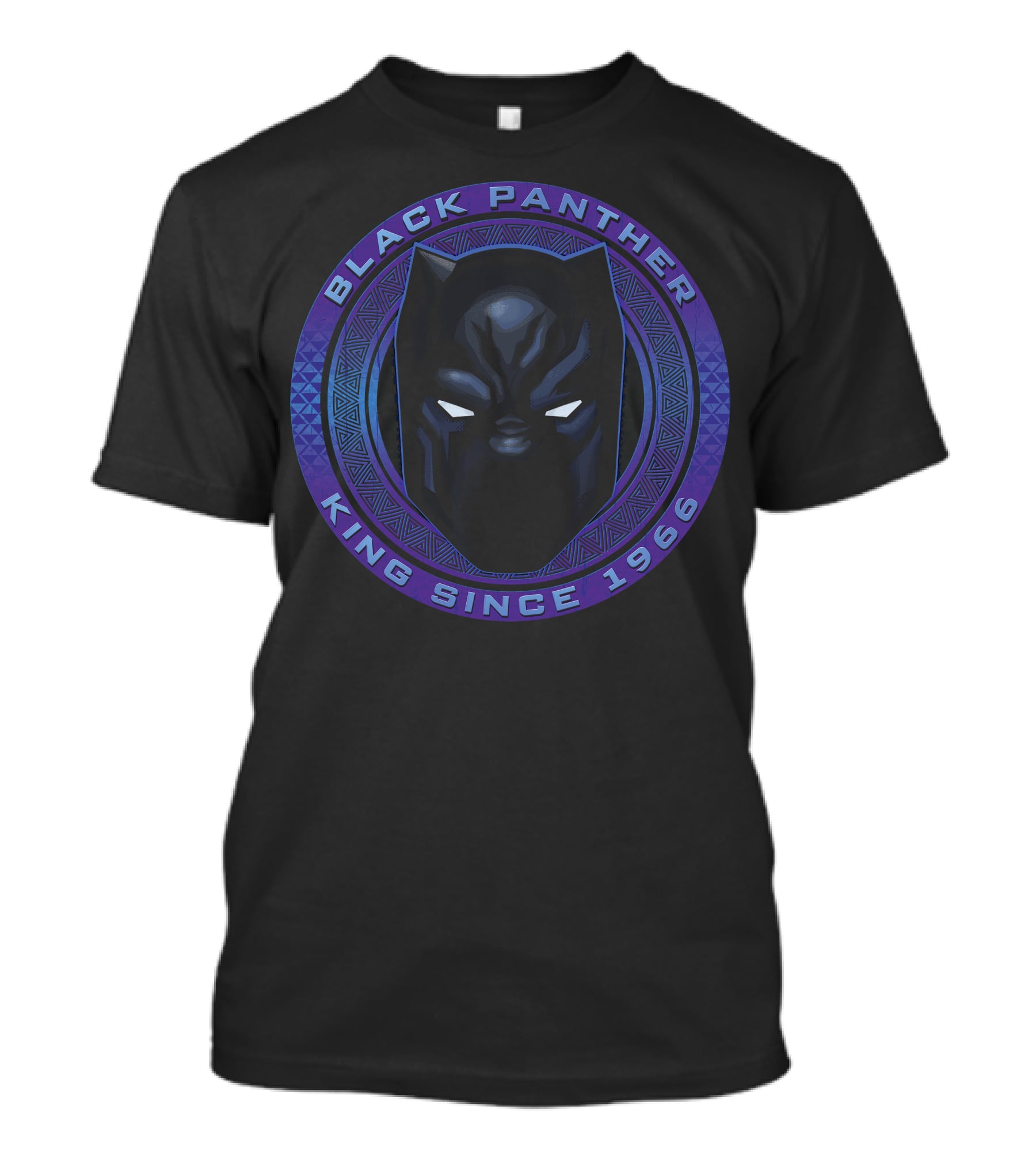 Marvel Black Panther King Since 1966 Iconic Mask T-Shirt
