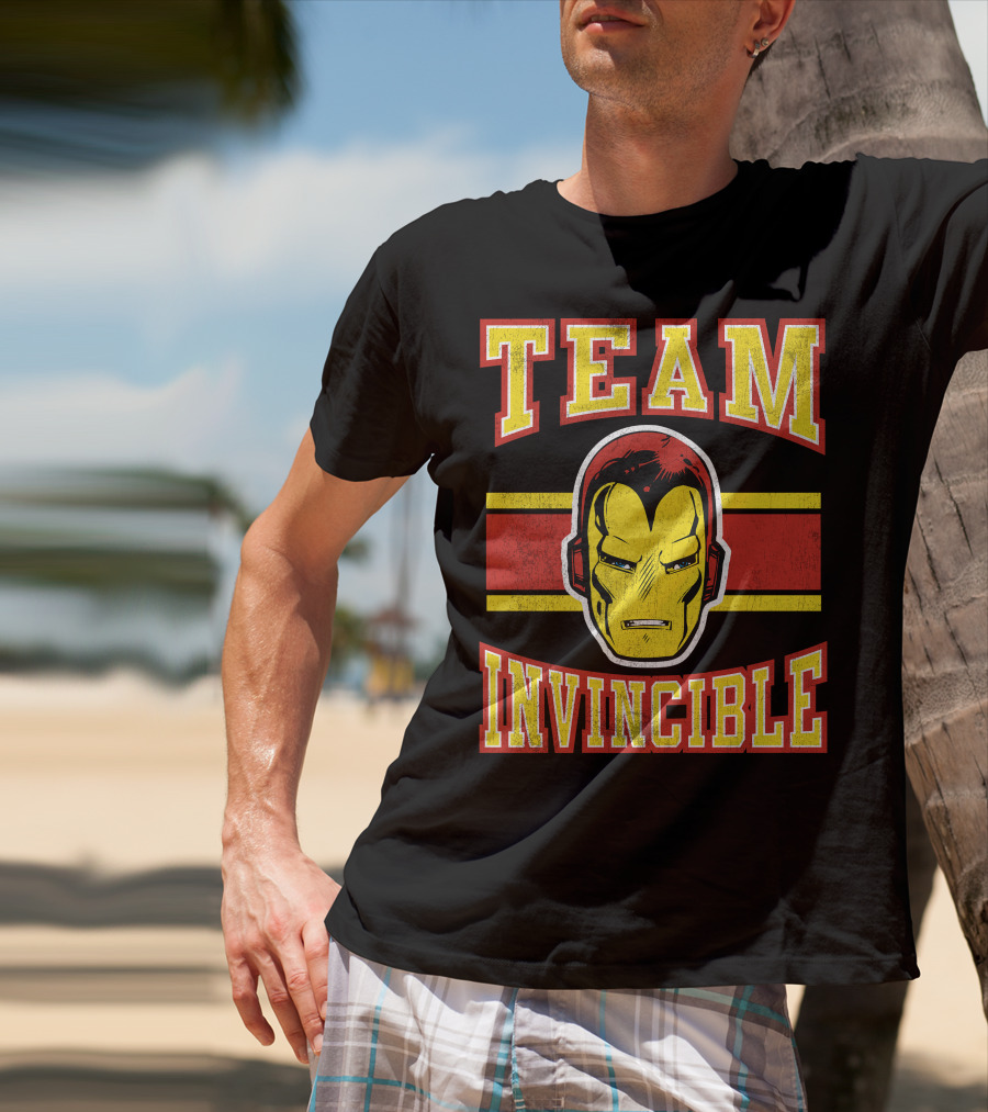 Marvel Iron-Man Team Invincible Classic T-Shirt