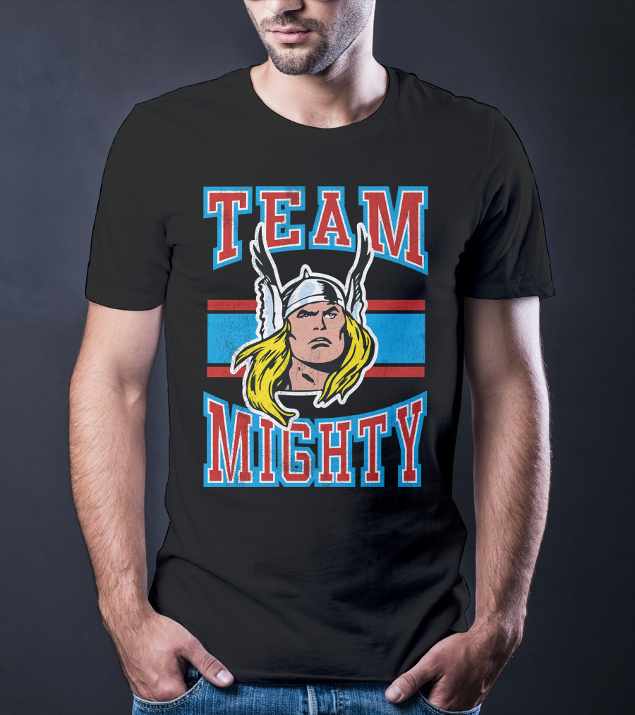 Team Mighty Thor Marvel Classic T-Shirt