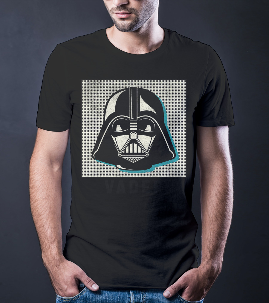 Star Wars Darth Vader Pop Art Shadow Vader T-Shirt