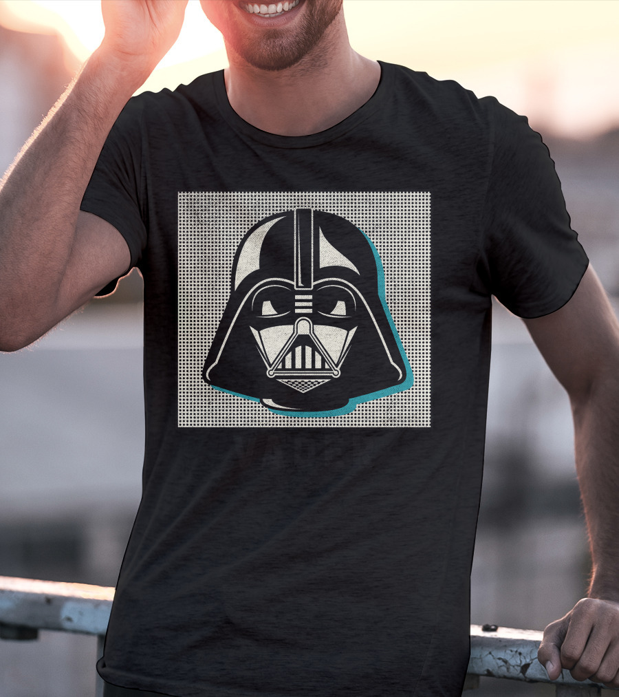 Star Wars Darth Vader Pop Art Shadow Vader T-Shirt