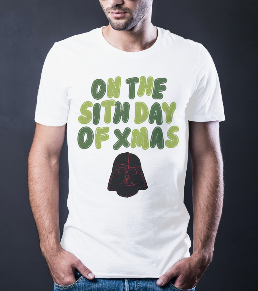 Star Wars Darth Vader On The Sith Day Of Xmas T-Shirt