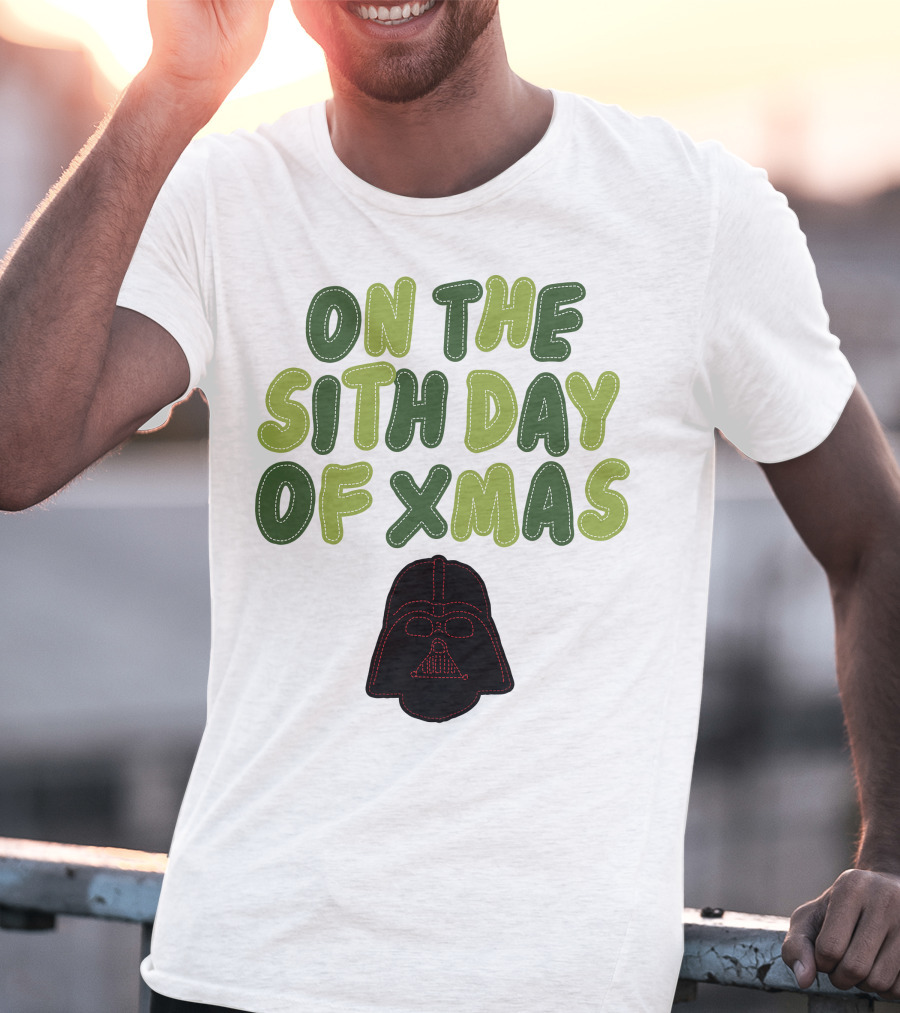 Star Wars Darth Vader On The Sith Day Of Xmas T-Shirt