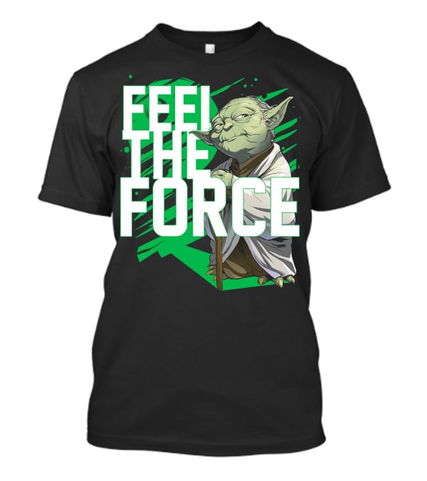Star Wars Feel The Force Yoda Jedi Master T-Shirt