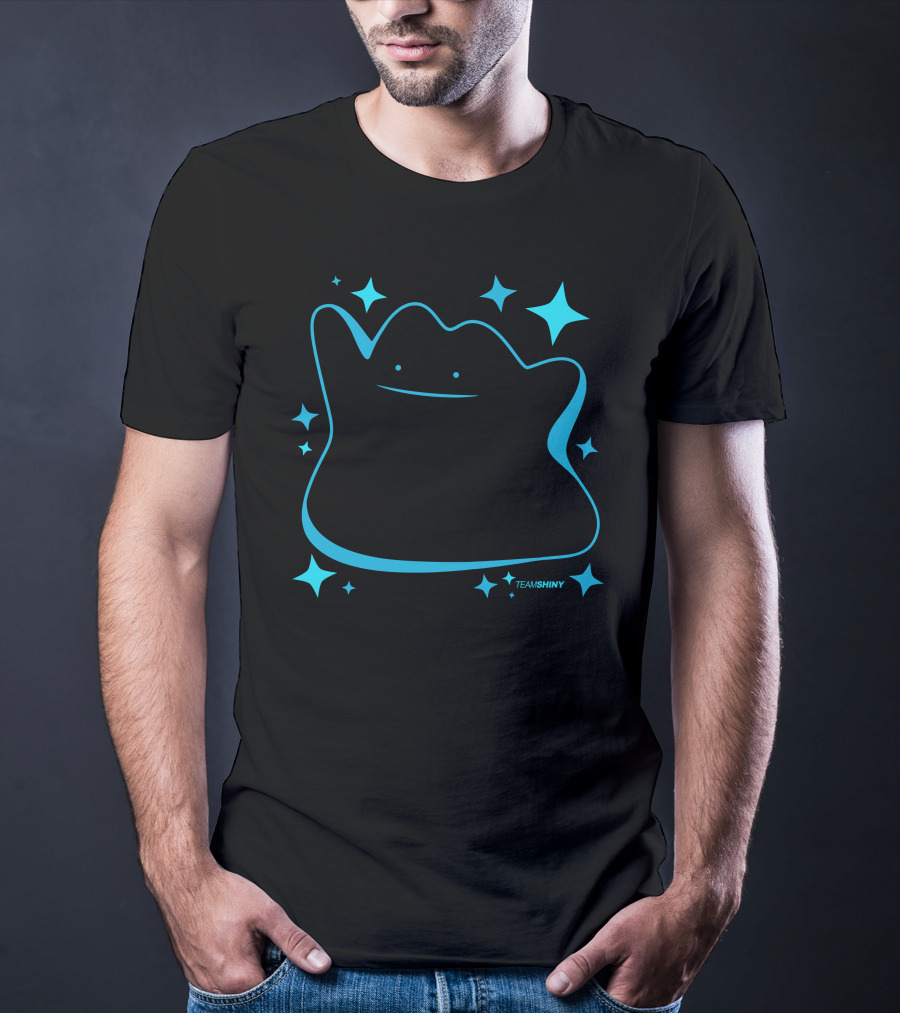 Adrive Tk Team Shiny 132 Merch Land Ditto Blue Stars T-Shirt