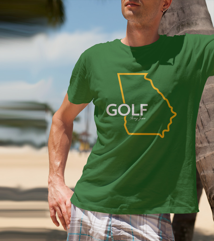 GOLF Swing Juice Georgia Outline T-Shirt
