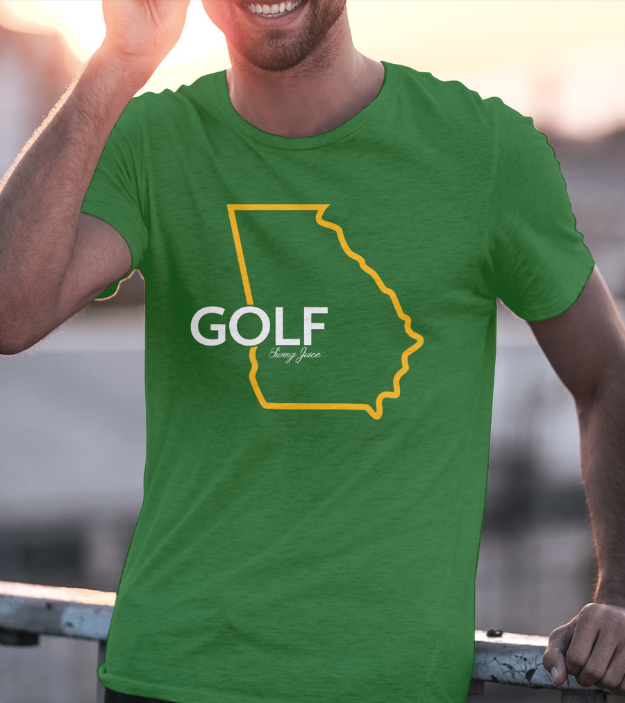 GOLF Swing Juice Georgia Outline T-Shirt