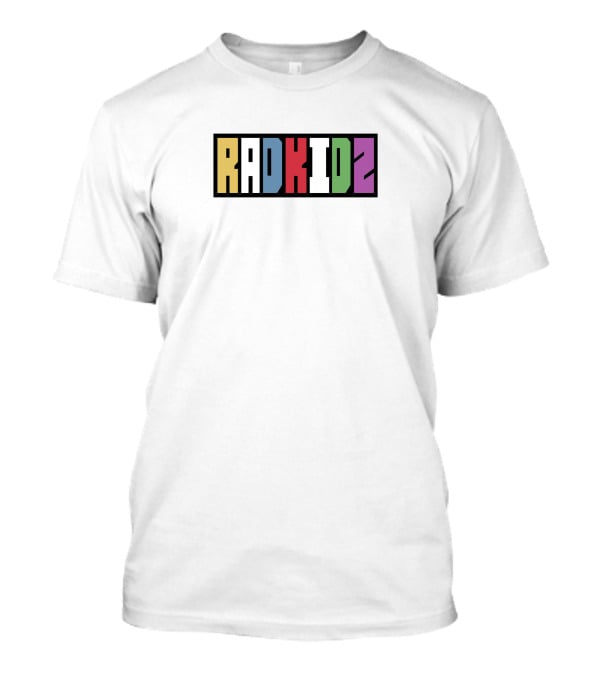 Radkidz Colorful Block Letter T-Shirt
