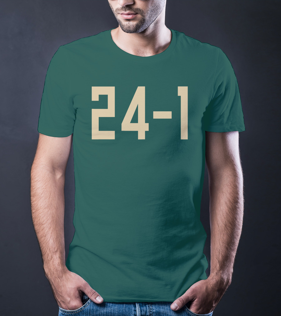 Bucks 24-1 Golden Numbers T-Shirt