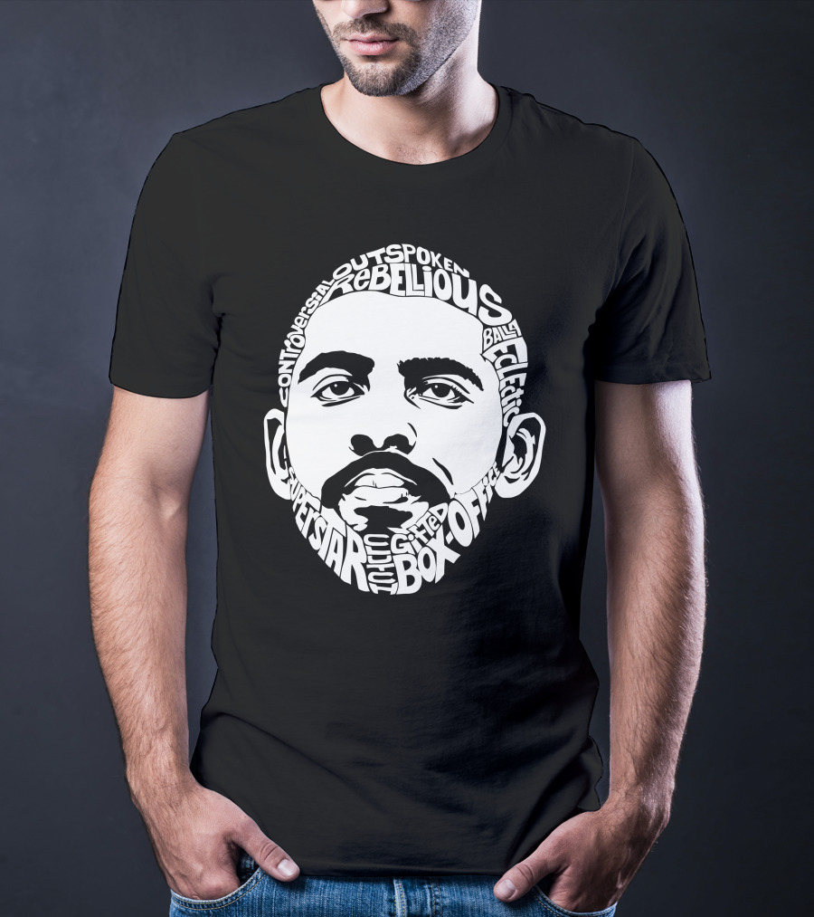 Kyrie Irving NBA Basketball Controversial Outspoken Rebellious T-Shirt