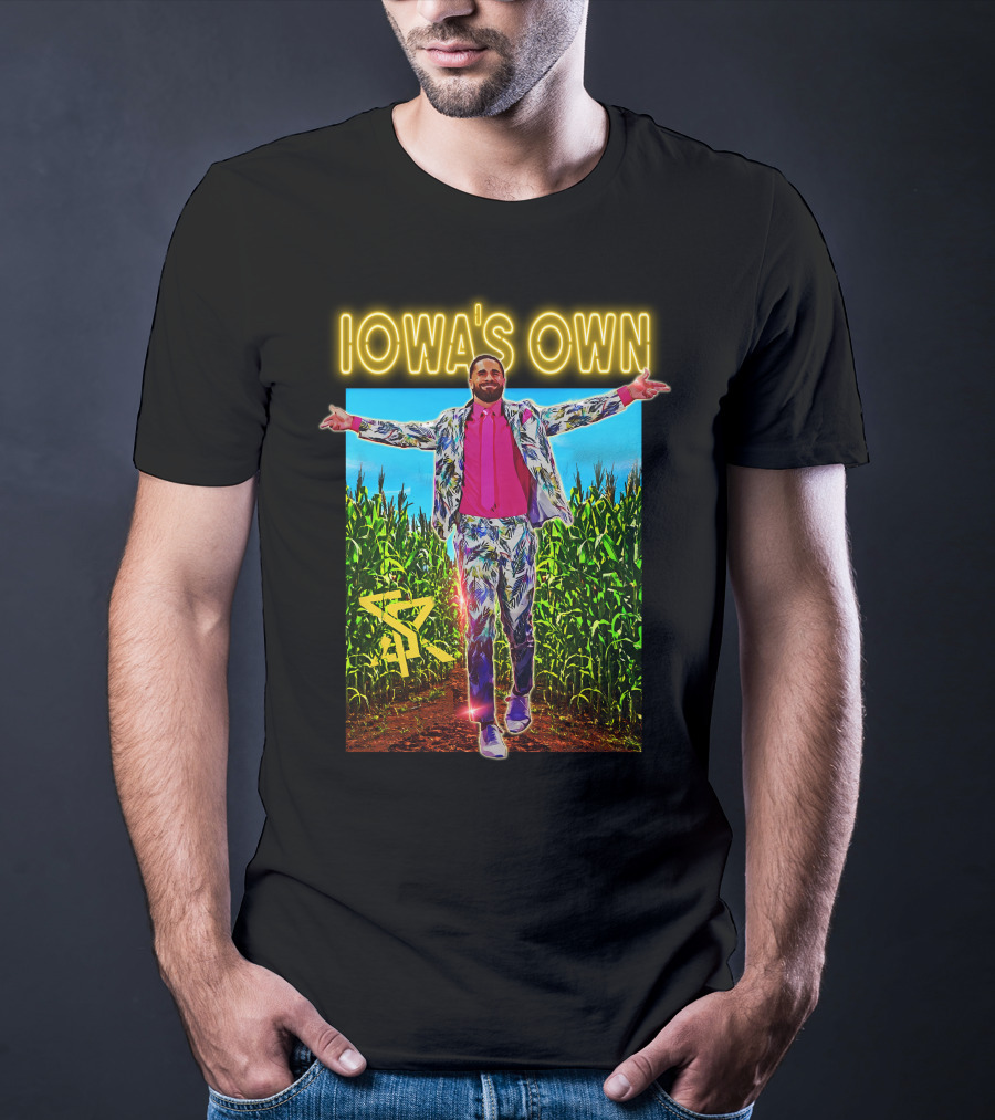 Iowa's Own Seth Rollins Cornfield Suit T-Shirt