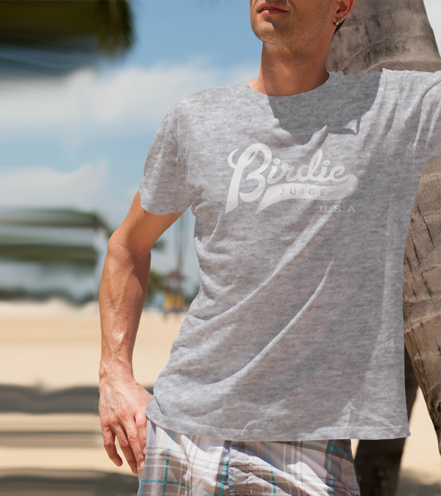 Golf Shop Birdie Juice USA Vintage Eagle Stars Golfing T-Shirt