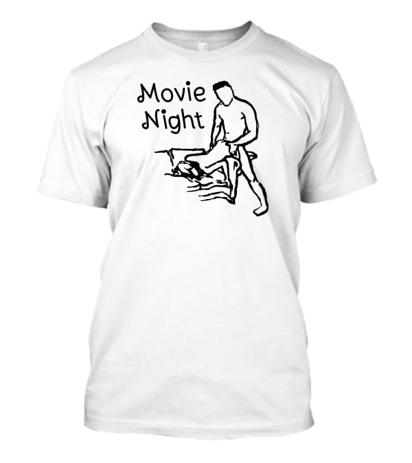 Shirts That Go Hard Movie Night Iconic T-Shirt