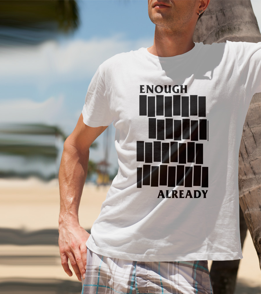 Enough Already Bomb The Music Industry Asian Man Records Merch T-Shirt