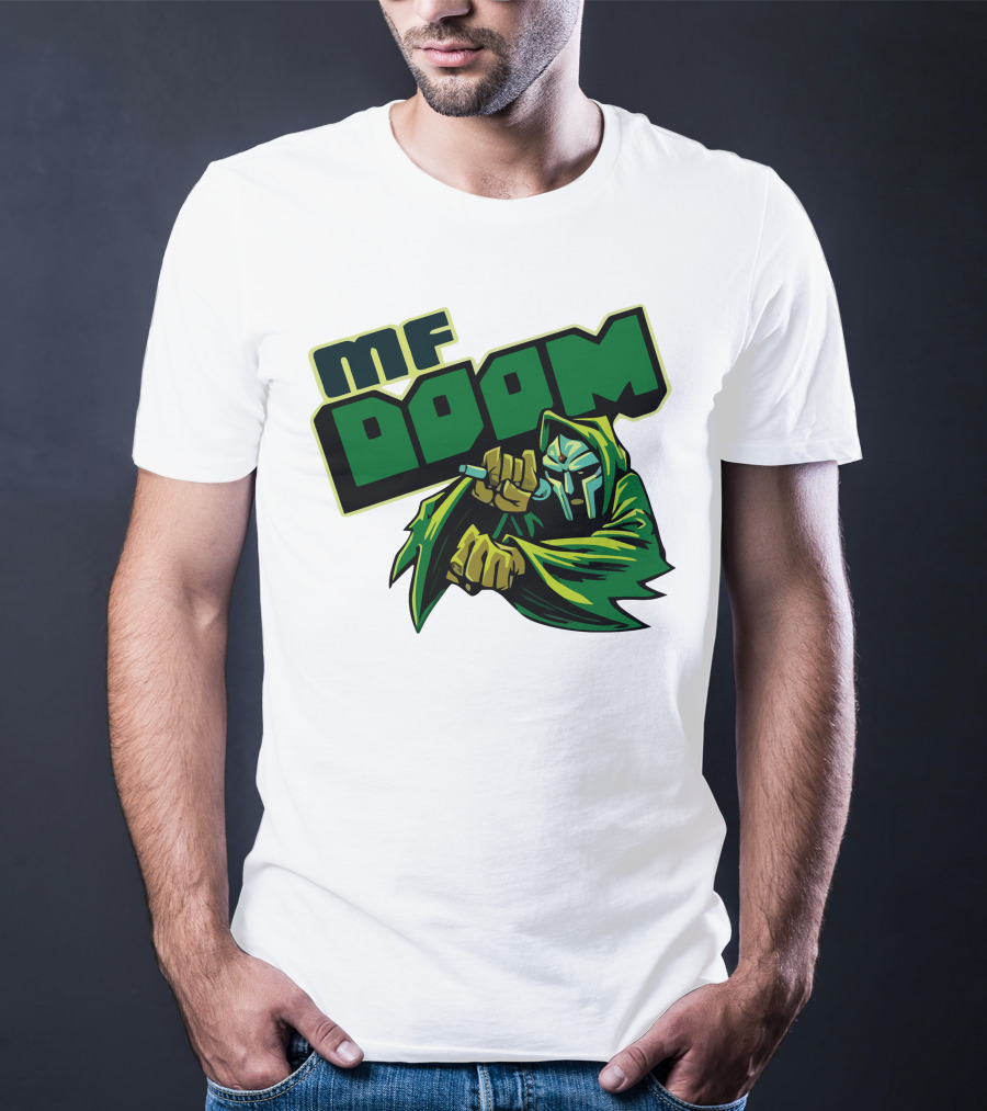 MF Doom Merch Anti Hero Iconic Masked Rapper T-Shirt