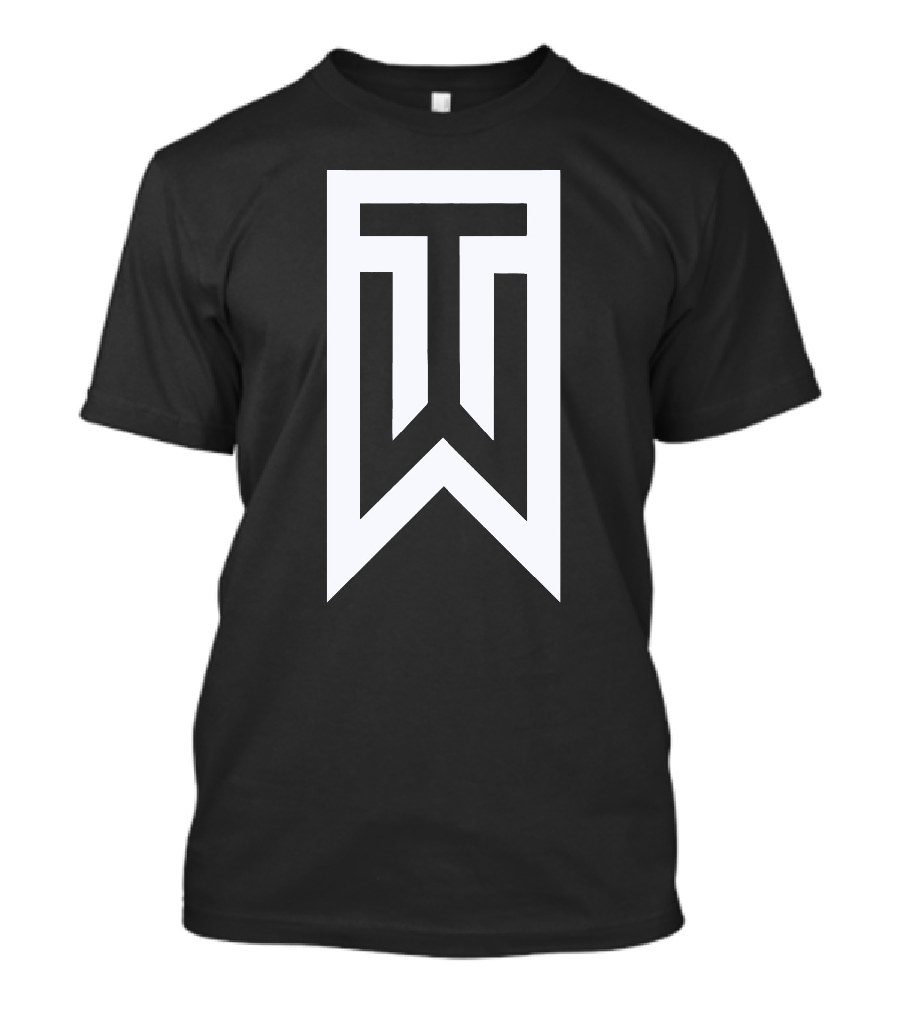 Tiger Woods Logo TW Monogram Merch T-Shirt