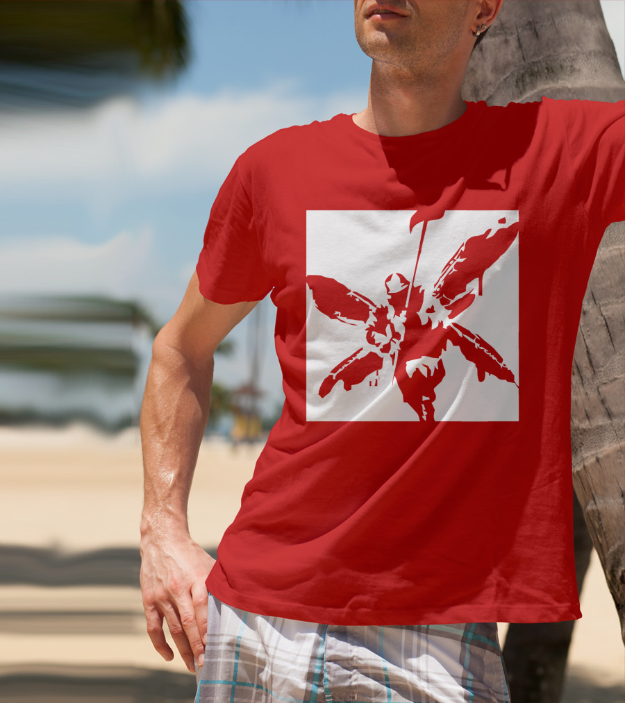 Linkin Park Square Street Soldier Winged Icon Merch T-Shirt