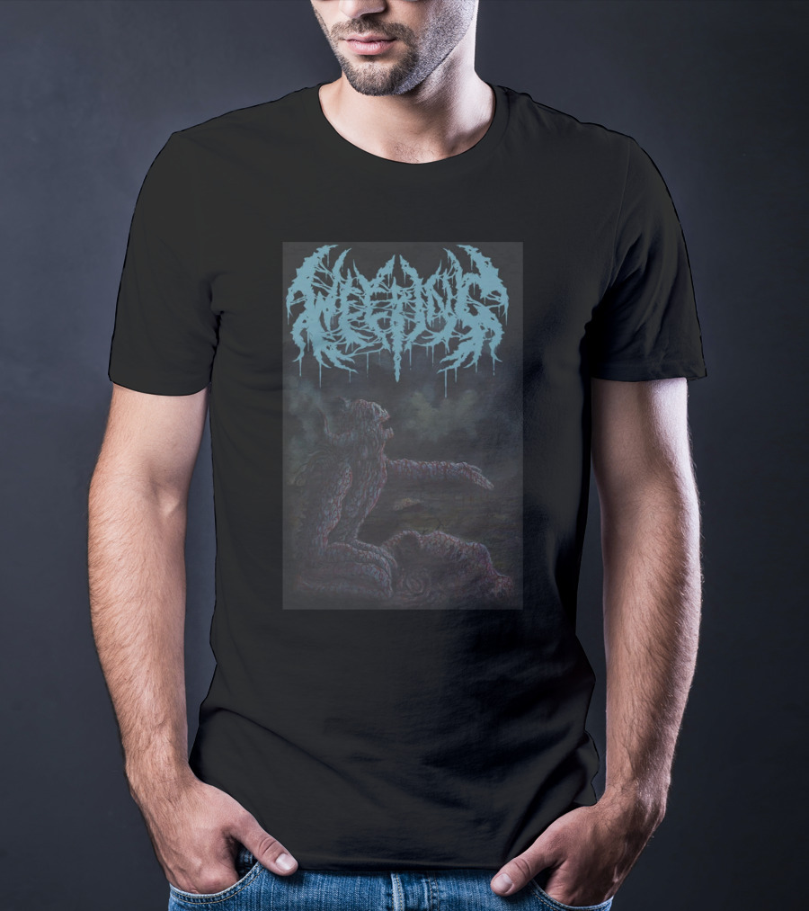 Nightshift Merch Awestruck Creature Under Moonlit Clouds T-Shirt