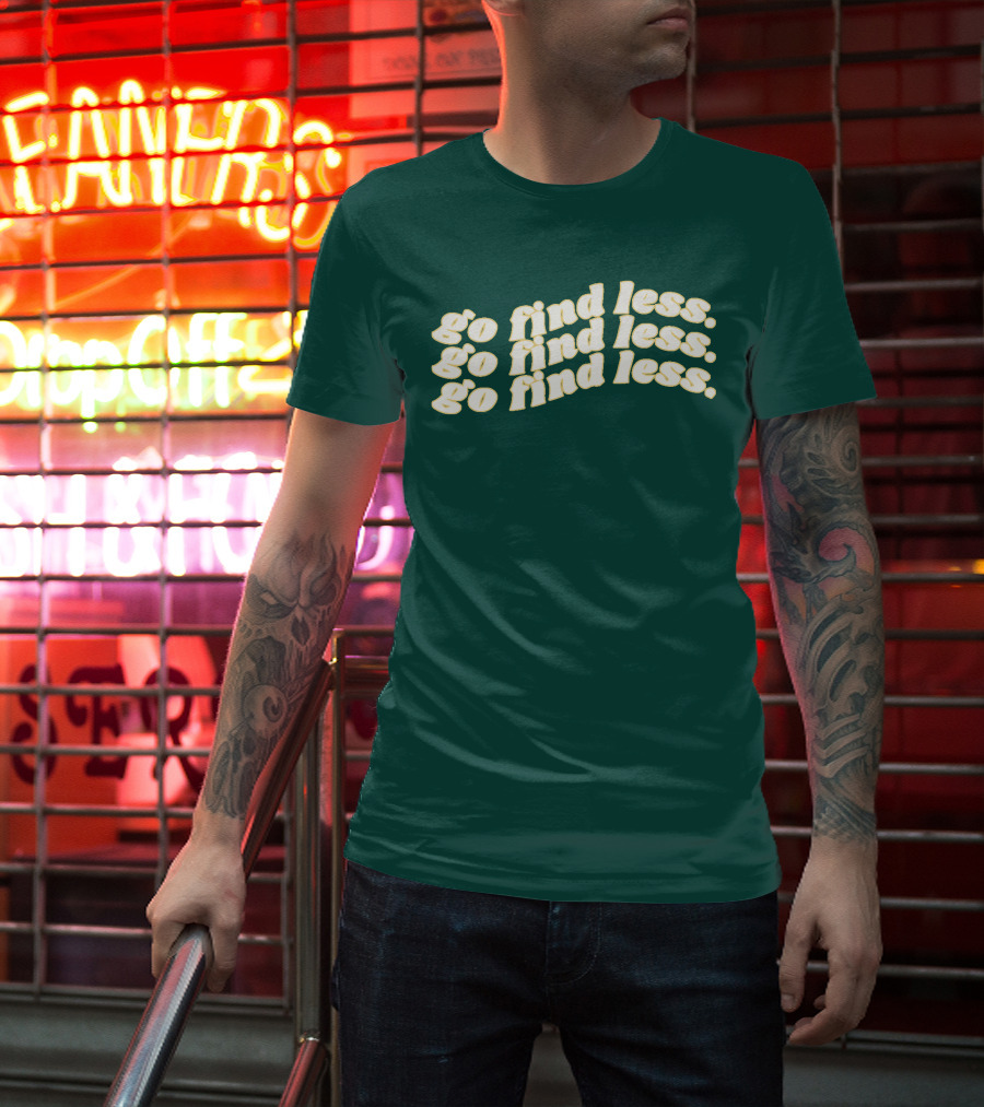 Elyse Myers Go Find Less Repeated Text T-Shirt