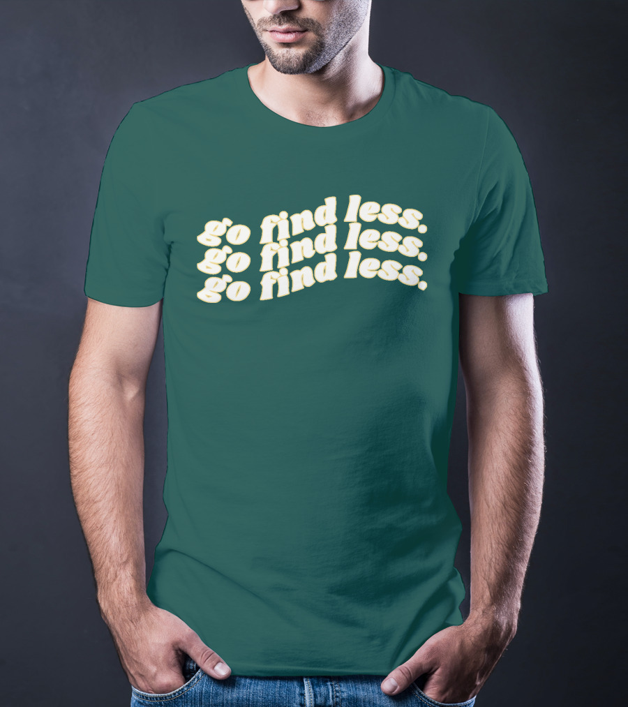 Elyse Myers Go Find Less Repeated Text T-Shirt