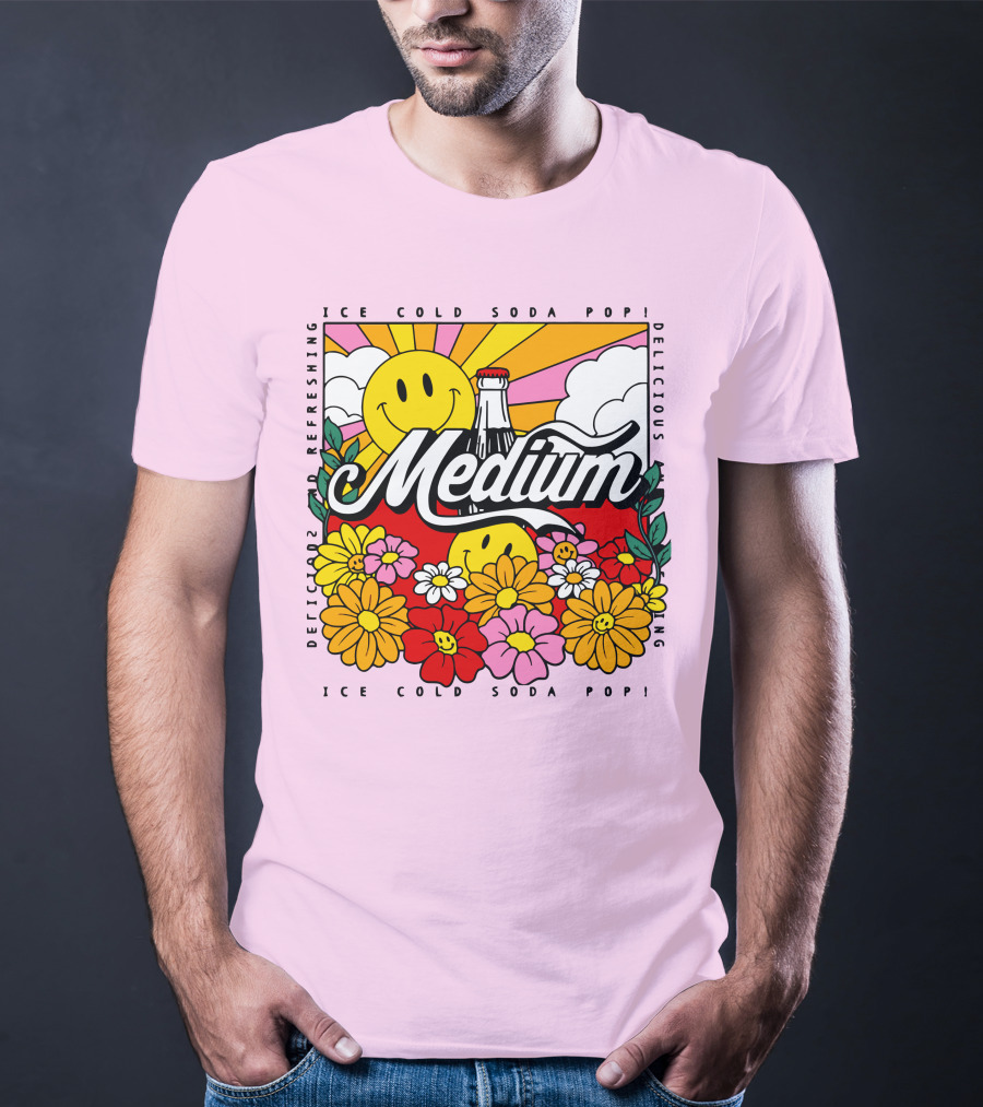 Medium Ice Cold Soda Pop Delicious Refreshing T-Shirt