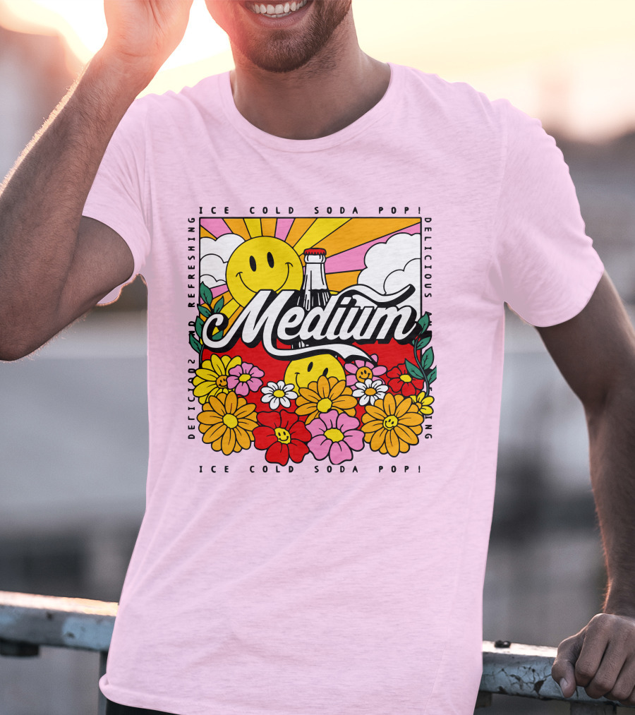 Medium Ice Cold Soda Pop Delicious Refreshing T-Shirt