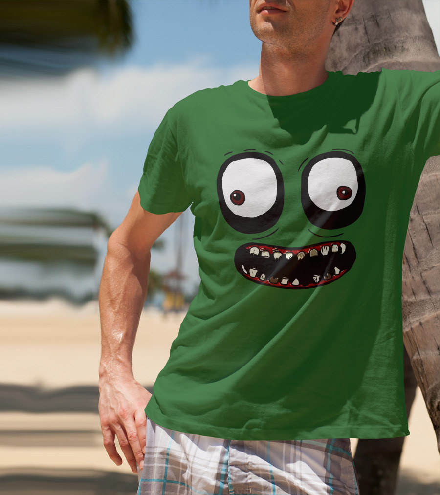 Salad Fingers Creepy Cartoon Eyes And Teeth Merch T-Shirt