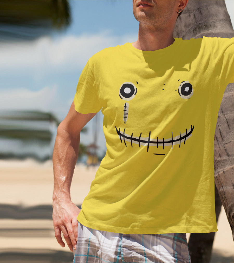 Salad Fingers Hubert Smiling Face Salad Fingers Merch T-Shirt