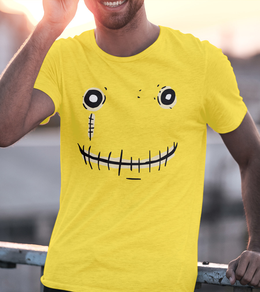 Salad Fingers Hubert Smiling Face Salad Fingers Merch T-Shirt