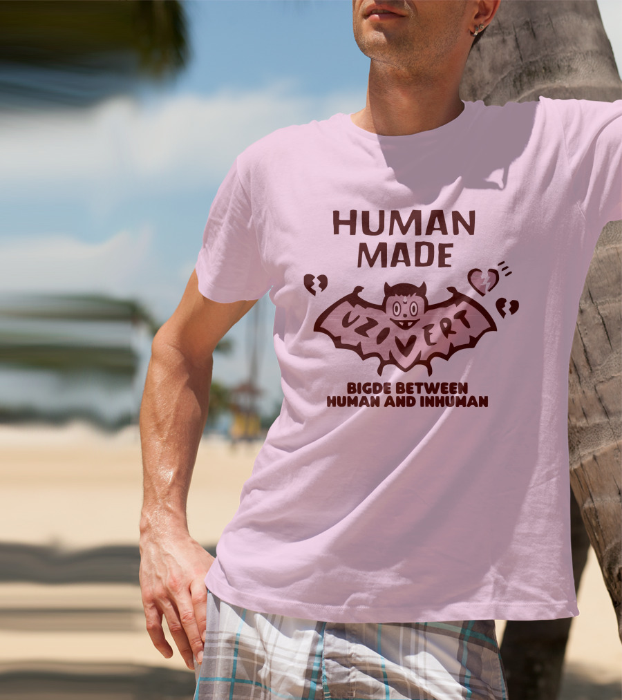 Human Made Lil Uzi Vert Bigde Between Human And Inhuman T-Shirt