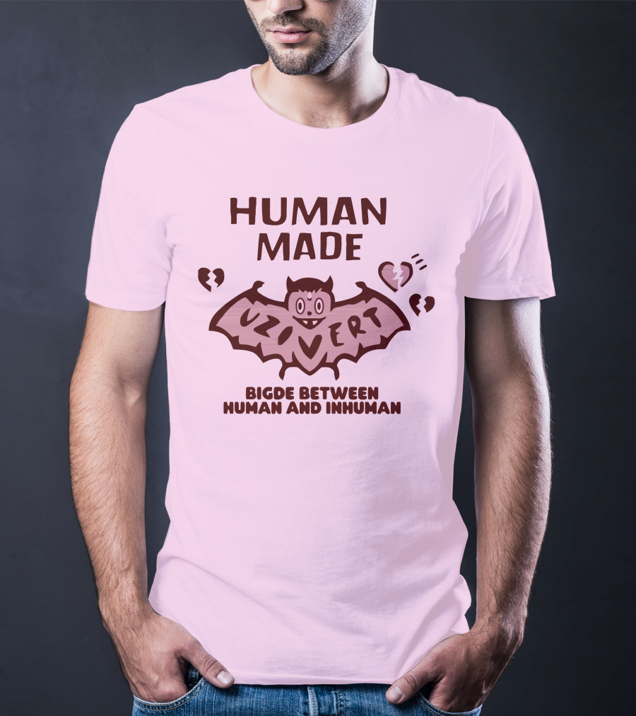 Human Made Lil Uzi Vert Bigde Between Human And Inhuman T-Shirt