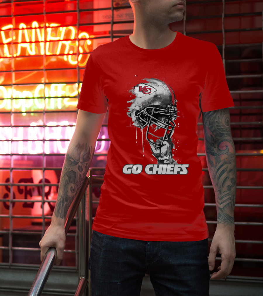 Go Chiefs Kc Helmet T-Shirt