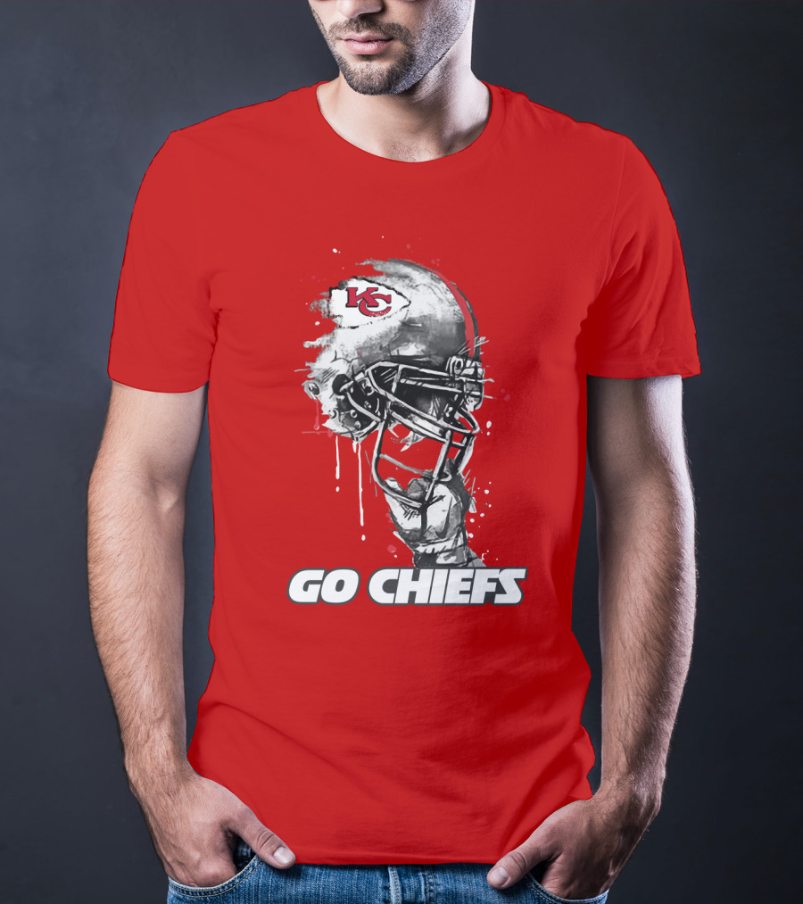 Go Chiefs Kc Helmet T-Shirt