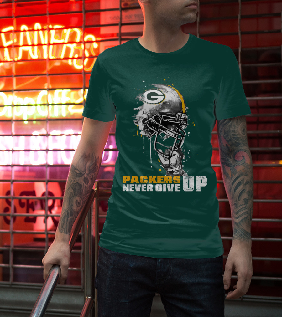 Packers Never Give Up T-Shirt