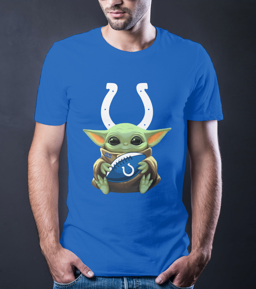 Baby Alien Colts Football Fans T-Shirt