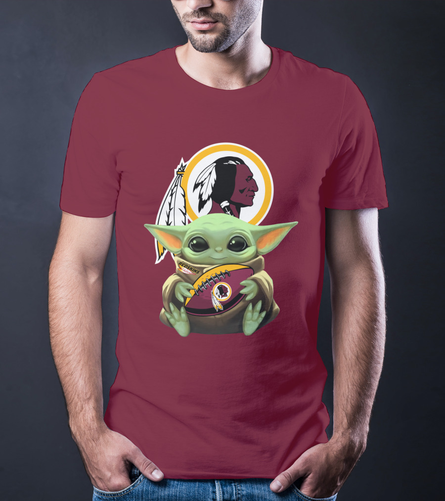 Baby Yoda Washington Football Team T-Shirt
