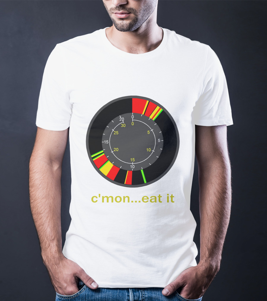 C'MON EAT IT Speedometer T-Shirt
